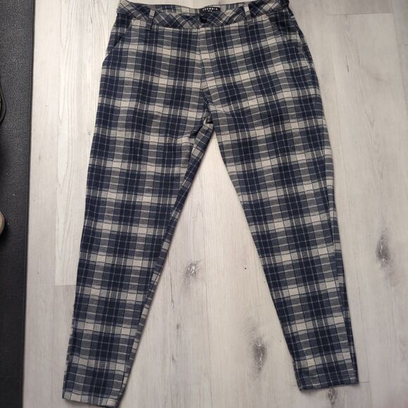 YoungLA Pants Mens 38x32 Multi Color Check Young La Pants Casual Knit Youngla - Picture 1 of 4